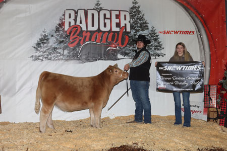 Reserve Champion Charolais Composite Heifer
2023 Badger Brawl Wisconsin Show